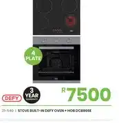 Fair Price STOVE BUILT-IN DEFY OVEN + HOB DCB866E offer