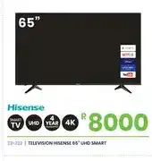 Fair Price TELEVISION HISENSE 65 UHD SMART offer