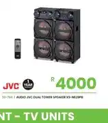 Fair Price AUDIO JVC DUAL TOWER SPEAKER XS-N629PB offer