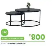 Fair Price Coffee Table Romano 2PC offer