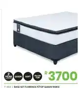 Fair Price Base Set Florence P/Top Queen 100kg offer