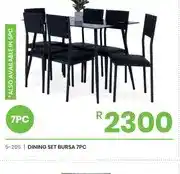 Fair Price Dining Set Bursa 7pc offer