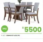 Fair Price Dining Set Luiza 7pc offer