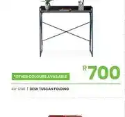Fair Price Desk Tuscan Folding offer