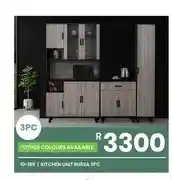 Kitchen Unit Bursa 3pc