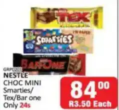 KitKat Cash and Carry Nestle Choc Mini Smarties/ Tex/ Bar One offer