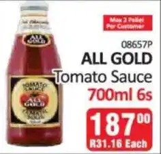 KitKat Cash and Carry ALL GOLD Tomato Sauce offer
