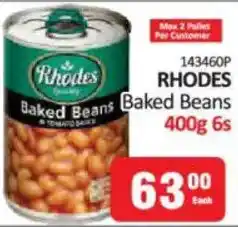 KitKat Cash and Carry RHODES Baked Beans offer