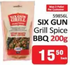 KitKat Cash and Carry SIX GUN Grill Spice BBQ offer