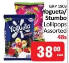 KitKat Cash and Carry Yogueta/ Stumbo Lollipops Assorted offer