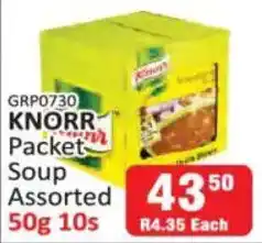 KitKat Cash and Carry KNORR Packet Soup Assorted offer