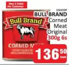 KitKat Cash and Carry Bull Brand Corned Meat Original offer