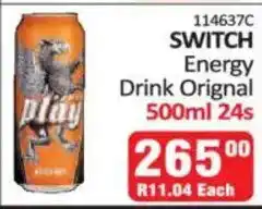KitKat Cash and Carry Switch Energy Drink Original offer