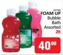 KitKat Cash and Carry FOAM UP Bubble Bath Assorted offer