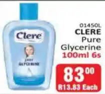 KitKat Cash and Carry Clere Pure Glycerine offer