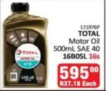 KitKat Cash and Carry TOTAL Motor Oil offer