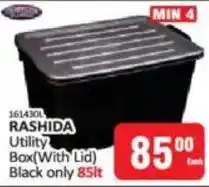 KitKat Cash and Carry RASHIDA Utility Box(With Lid) Black offer