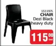KitKat Cash and Carry Dezi Black heavy duty CHAIR offer