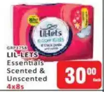 KitKat Cash and Carry Lil-lets Essentials Scented & Unscented offer
