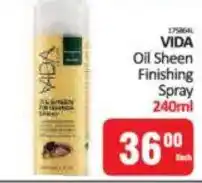 KitKat Cash and Carry VIDA Oil Sheen Finishing Spray offer