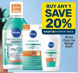 Pick n Pay Nivea Clear Up Range offer