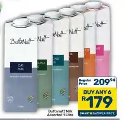 Pick n Pay Hypermarket Buttanutt Milk Assorted 1 Litre offer