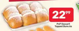 Pick n Pay Hypermarket PnP Dessert Topped Buns 6s offer