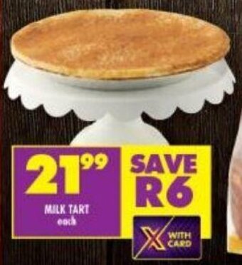 Shoprite Milk Tart offer