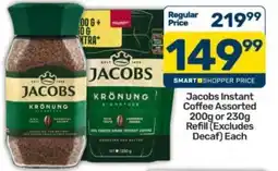 Pick n Pay Jacobs Instant Coffee Assorted offer