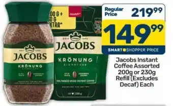 Jacobs Instant Coffee Assorted
