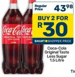 Pick n Pay Coca-Cola Original Taste Less Sugar offer