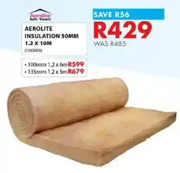 Chamberlain Aerolite Insulation 50mm offer