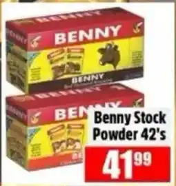 Devland Cash And Carry Benny Stock Powder 42's offer