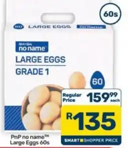 Pick n Pay Hypermarket no name Large Eggs offer