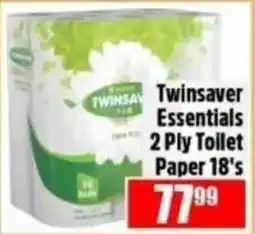 Devland Cash And Carry Twinsaver Essentials 2 Ply Toilet Paper offer