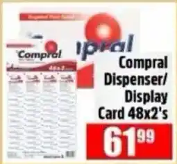 Devland Cash And Carry Compral Dispenser/Display Card offer