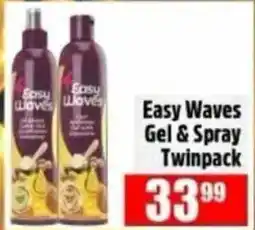 Devland Cash And Carry Easy Waves Gel & Spray Twinpack offer