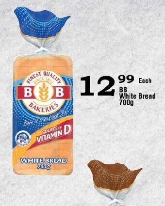 Oxford Freshmarket BB White Bread 700g offer