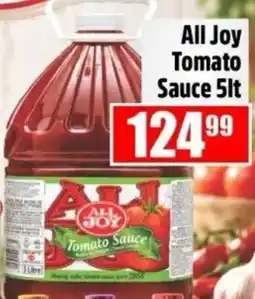 Devland Cash And Carry All Joy Tomato Sauce offer