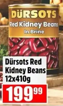 Devland Cash And Carry Dürsots Red Kidney Beans In Brine offer
