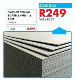 Chamberlain Gypsum Ceiling Board offer