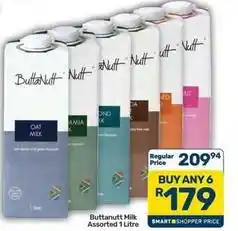 Pick n Pay Liquor Buttanutt milk offer