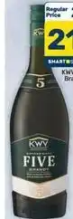 Pick n Pay Liquor Kwv - five brandy offer