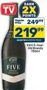 Pick n Pay Kwv - 5-year-old brandy offer