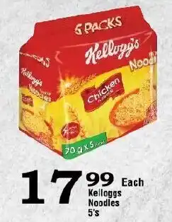 Oxford Freshmarket Kelloggs Noodles 5's offer