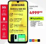 Edgars SAMSUNG Galaxy A26 5G 128GB offer