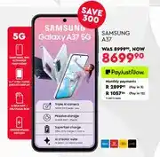 Edgars SAMSUNG Galaxy A37 5G 128/256GB offer