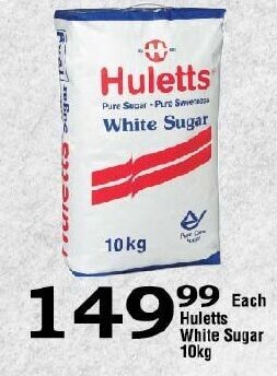 Oxford Freshmarket Huletts White Sugar 10kg offer