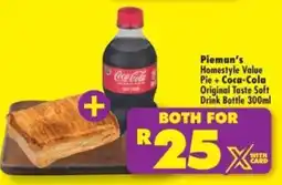 Shoprite Pieman's Homestyle Value Pie + Coca-Cola offer