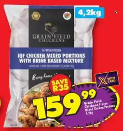 Shoprite Grain Field Chickens IQF Chicken Mixed Portions offer